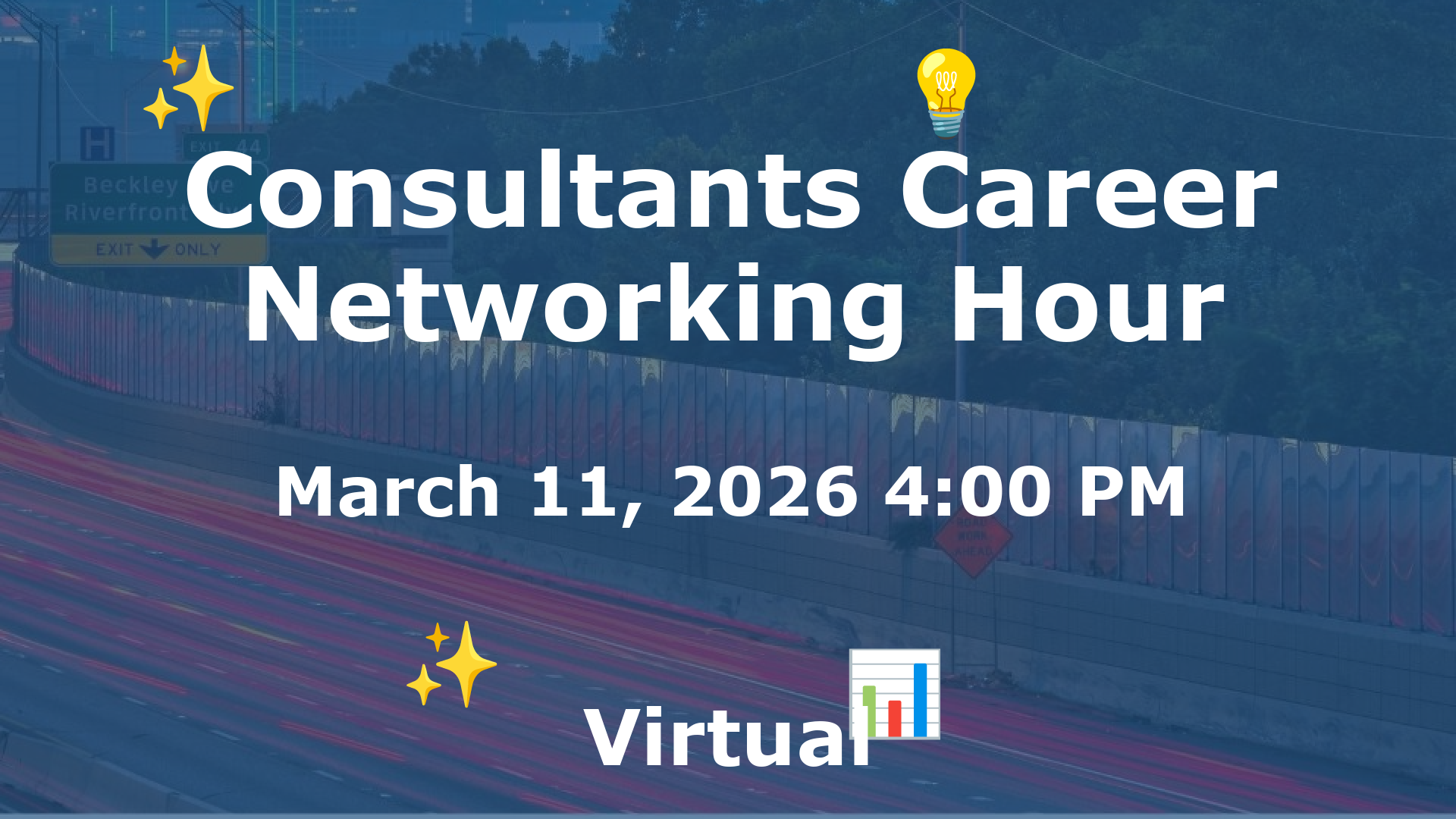 Consultants Career Networking Hour event image